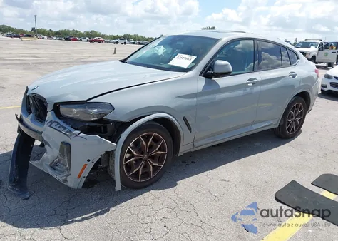 2023 BMW X4 xDrive30I из США, поврежденный, VIN 5UX33DT04P9P72450